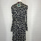 Diane von Furstenberg | New York | dress | size 10 | midi length | 100% silk