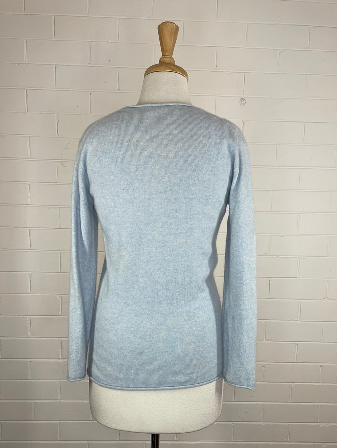 Jac + Jack | sweater | size 10 | v-neck | 100% cashmere