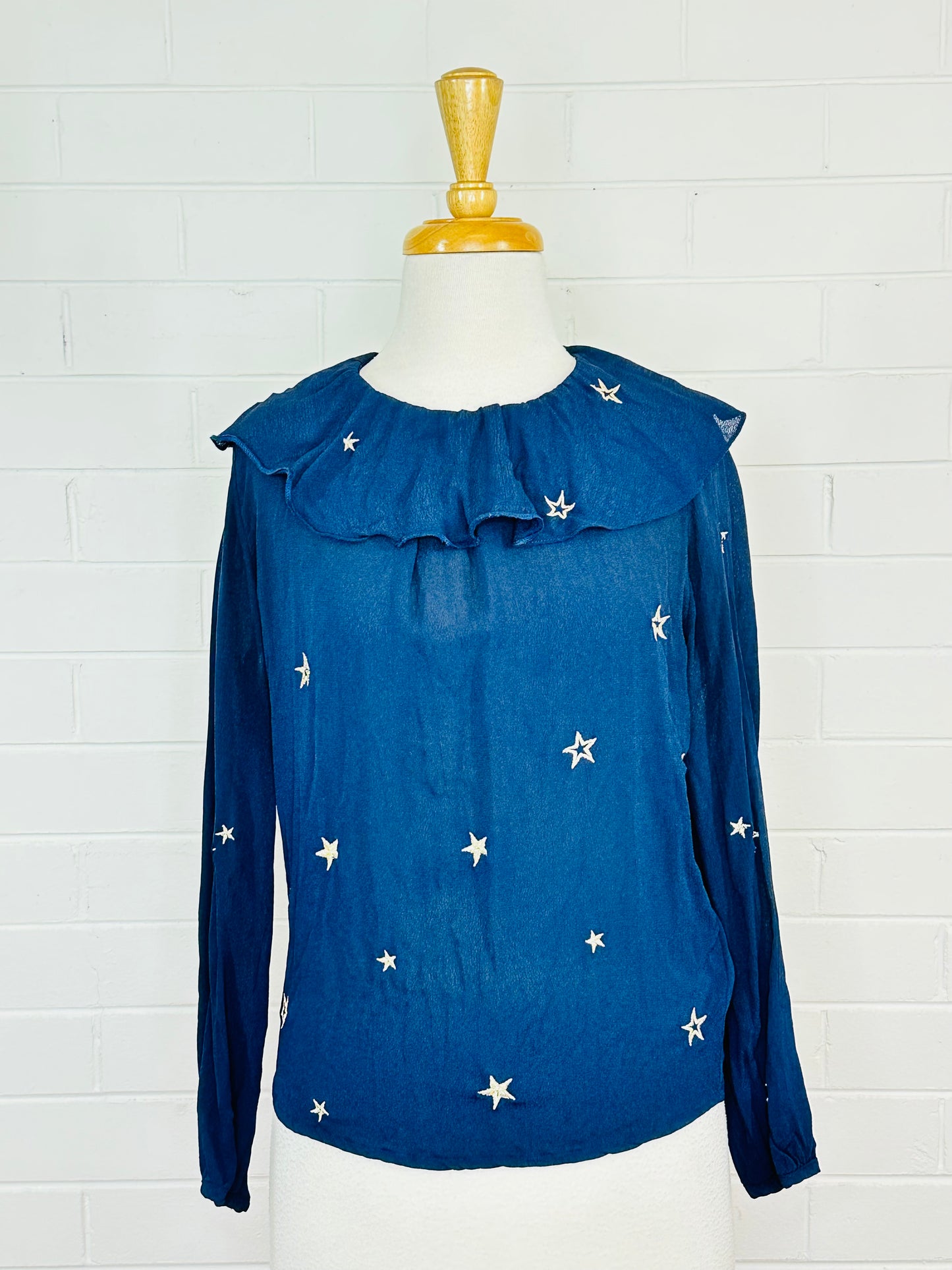 Whistles | London | top | size 10 | long sleeve