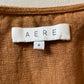 Aere | dress | size 8 | mini length | 100% linen