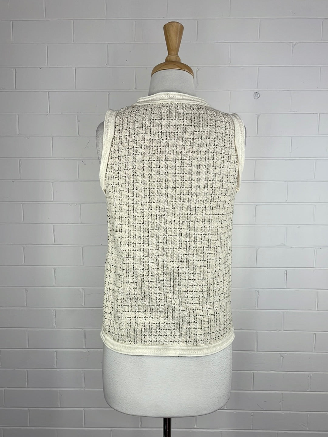 Beulah | London | vest | size 8 | single breasted