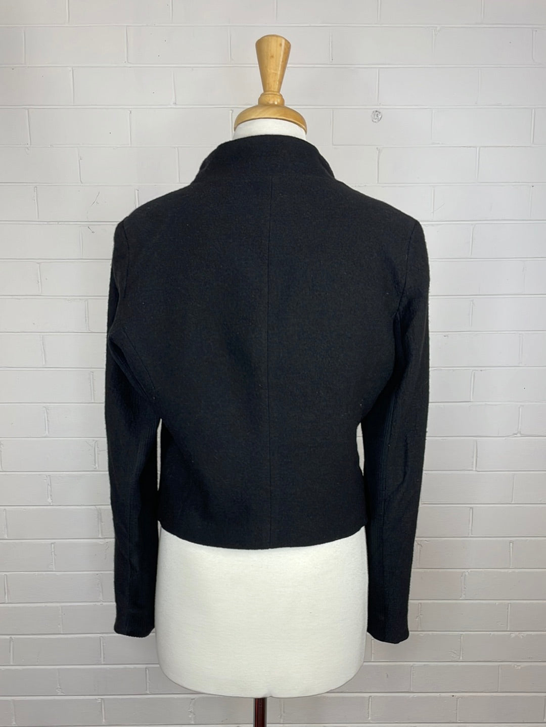 MARCS | jacket | size 10 | zip front | 100% wool