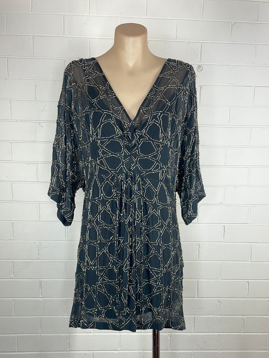 Needle & Thread | UK | dress | size 10 | 100% silk