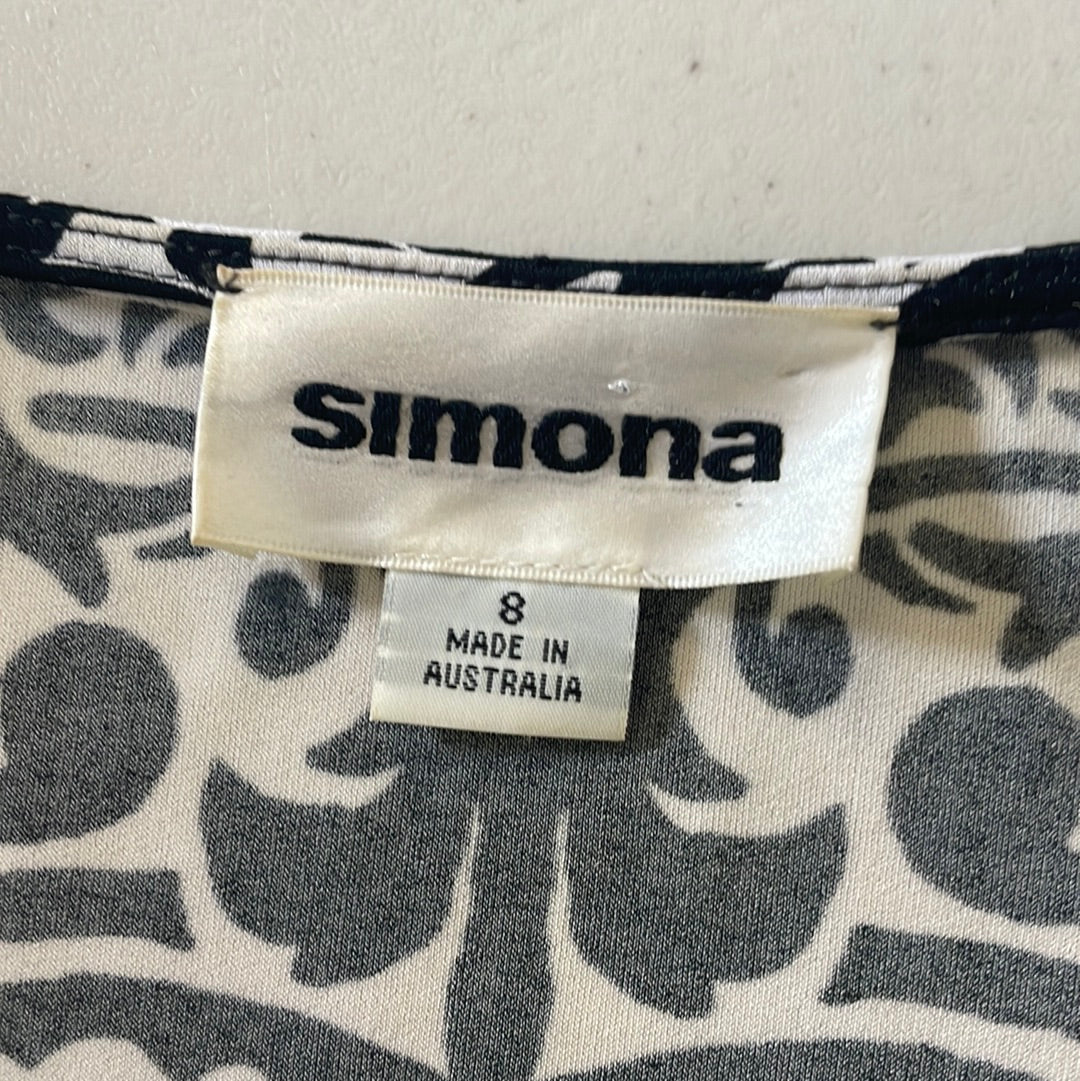 Simona | dress | size 8 | midi length