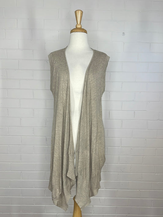 Adrienne Atelier | vest | size 16 | cashmere cotton blend