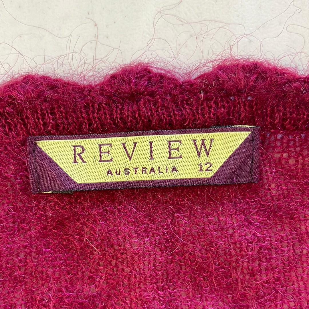 Review | sweater | size 12 | scoop neck