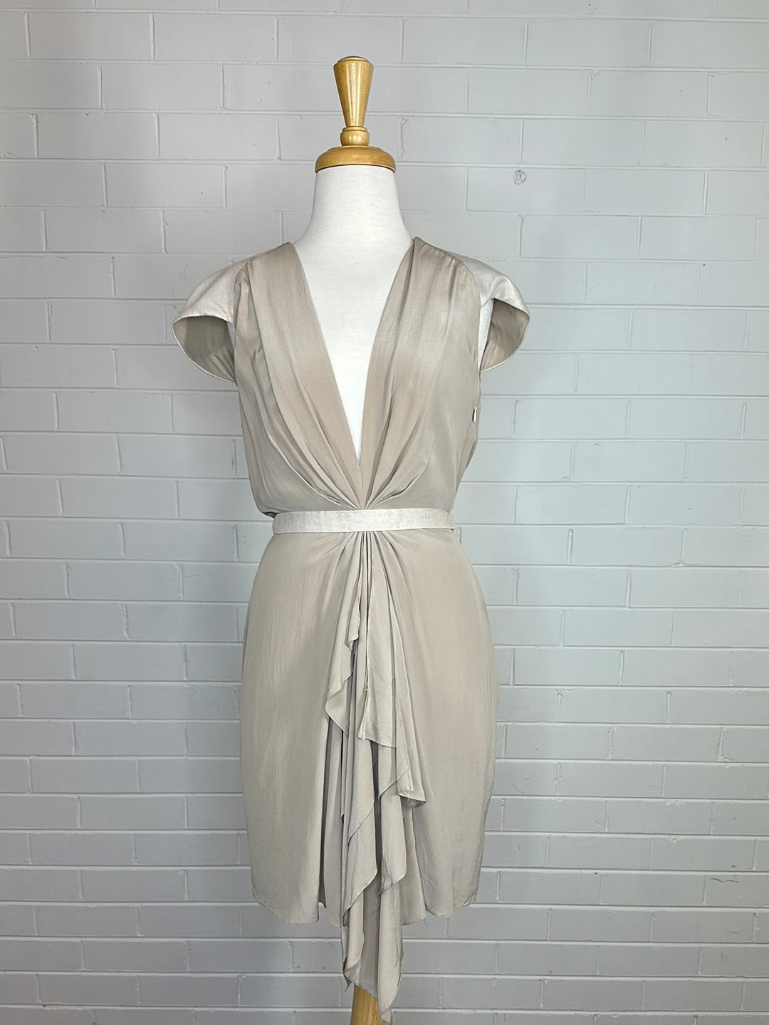 Aurelio Costarella | dress | size 8 | knee length | 100% silk | new with tags