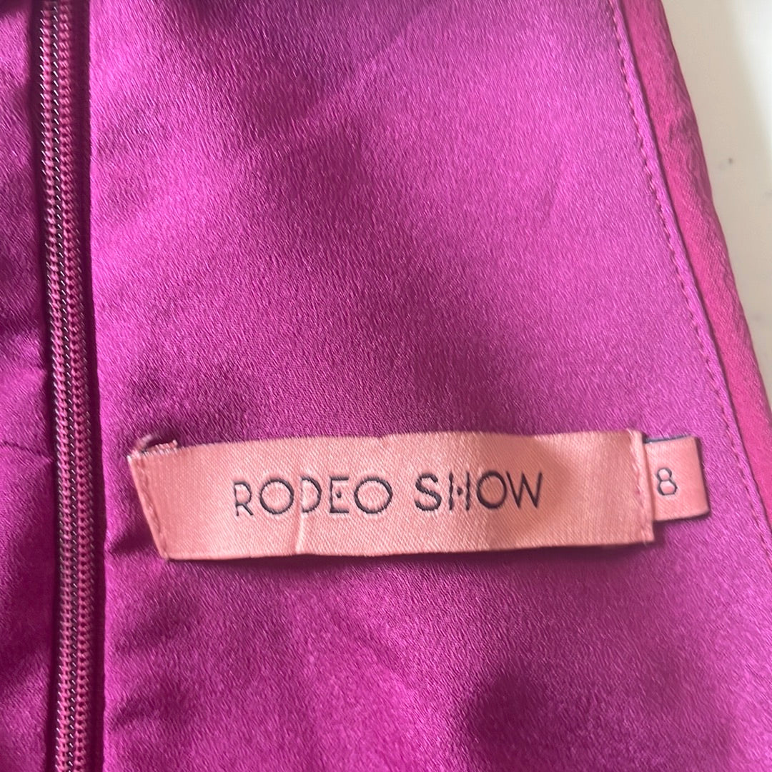 Rodeo Show | dress | size 8 | midi length | 100% silk