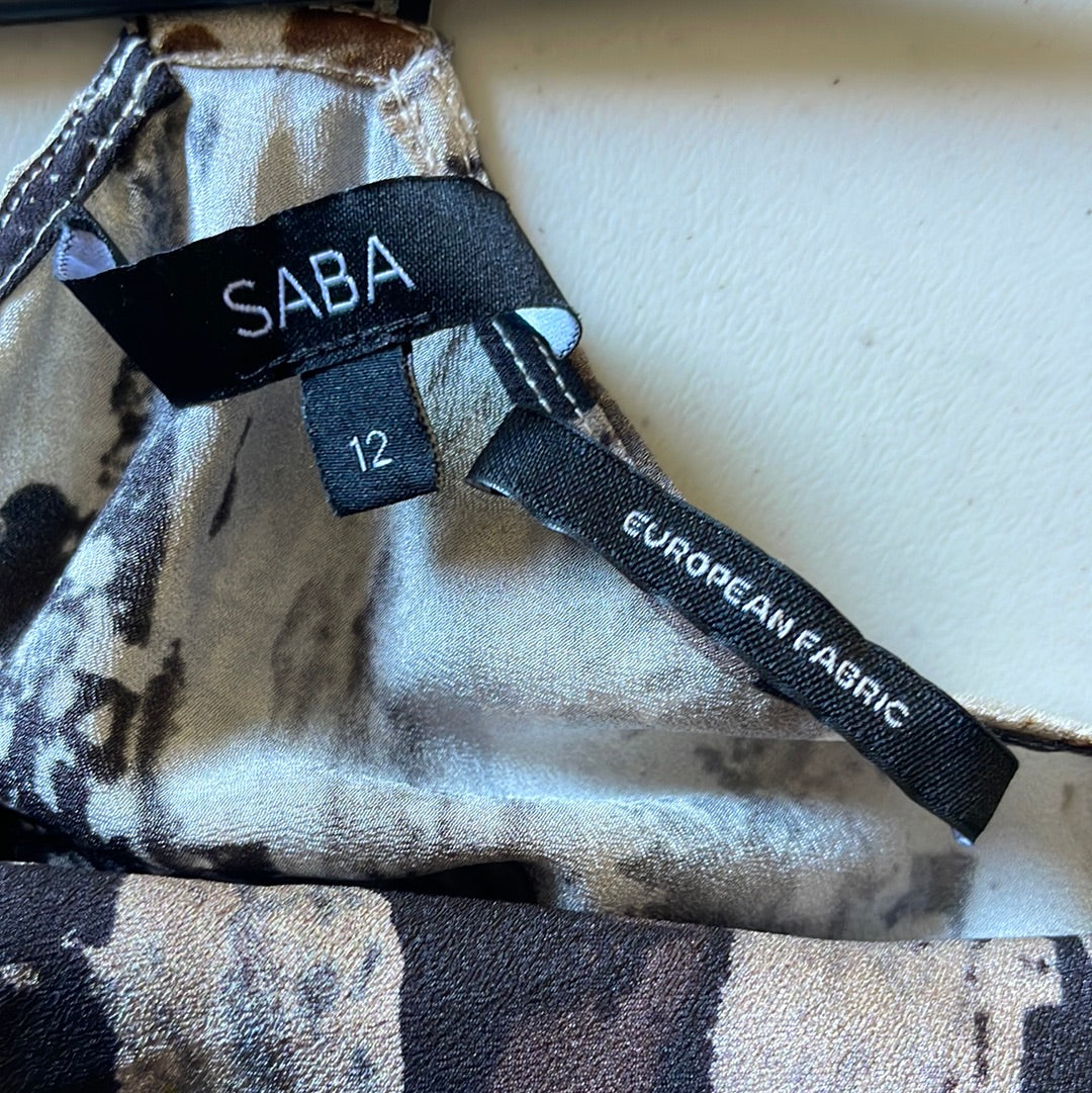 SABA | top | size 12 | sleeveless