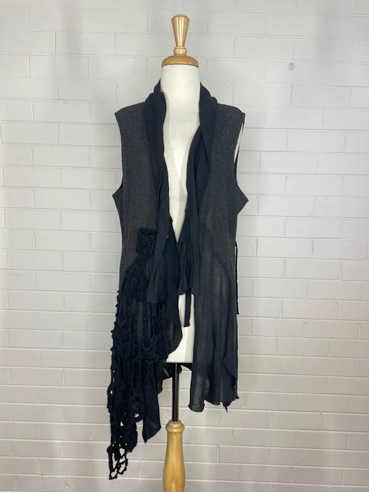 Boo Radley | vest | size 14 | open front