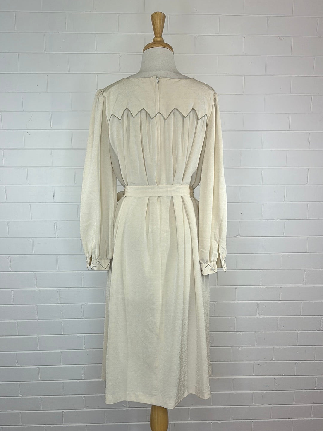 Janine Pimm | vintage 80's | dress | size 14 | midi length