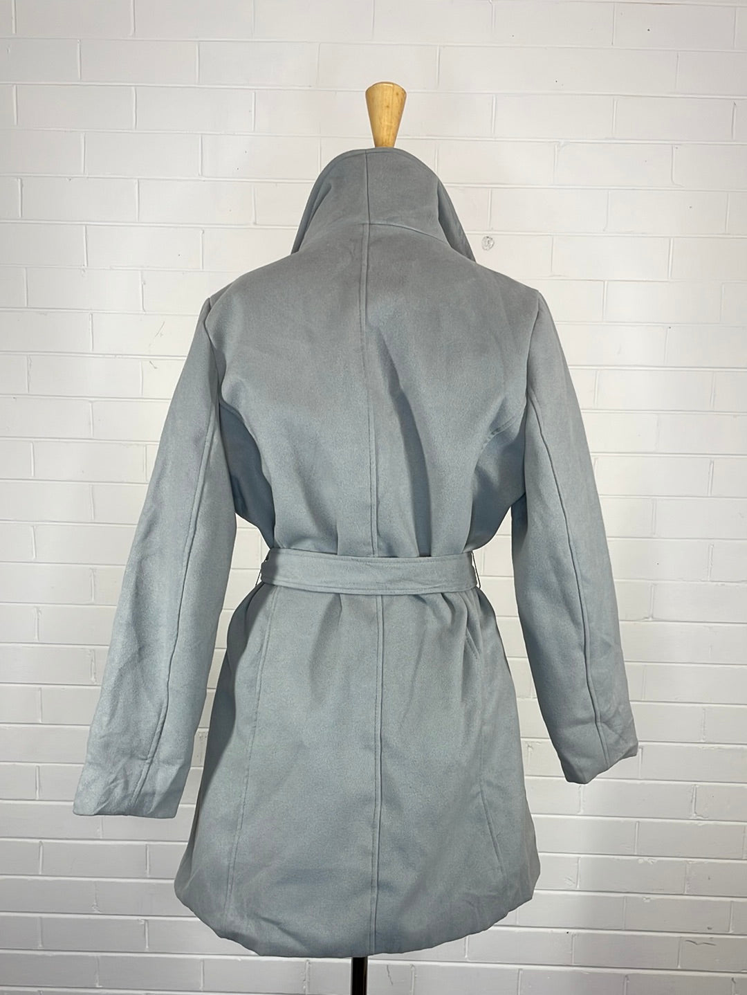 Liz Jordon | coat | size 12 | wrap front