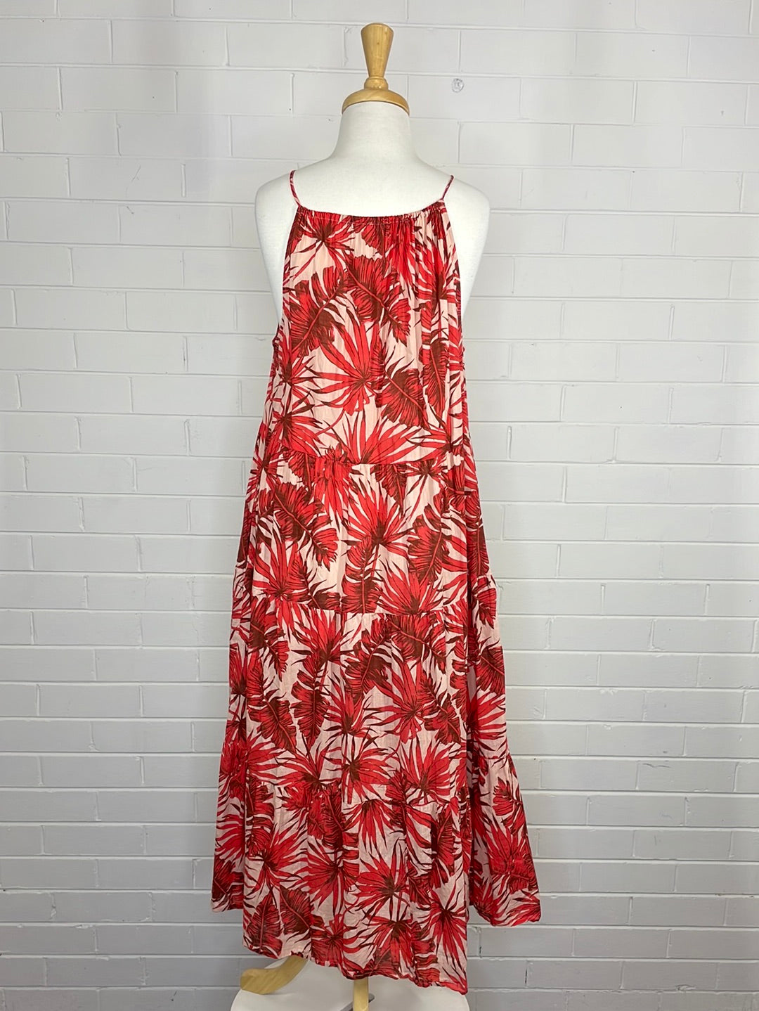 Seafolly | dress | size 14 | maxi length | 100% cotton