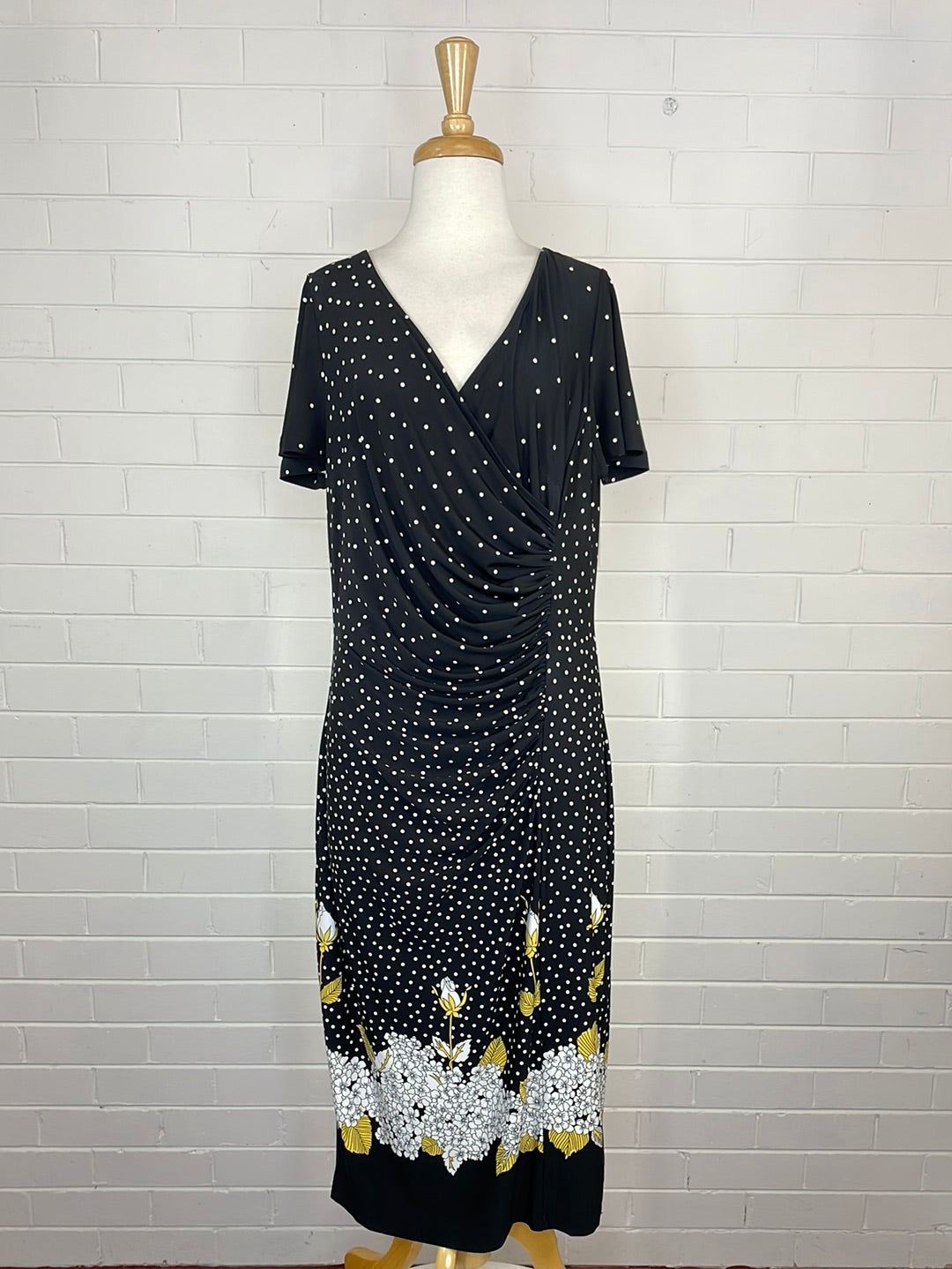 Leona Edmiston | dress | size 16 | midi length