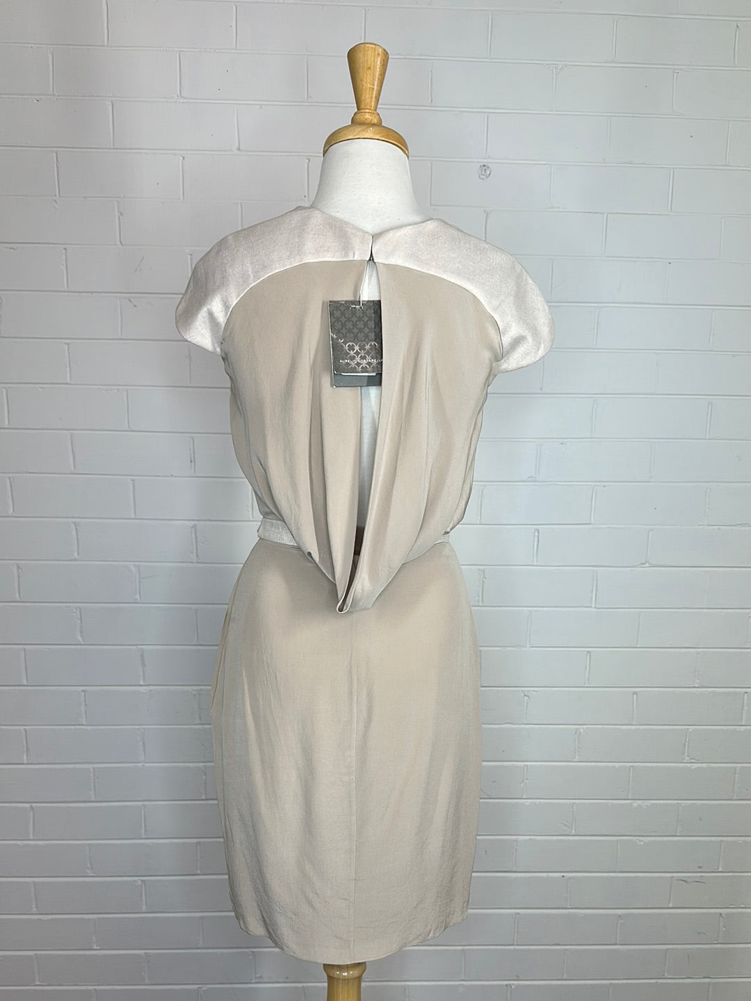 Aurelio Costarella | dress | size 8 | knee length | 100% silk | new with tags