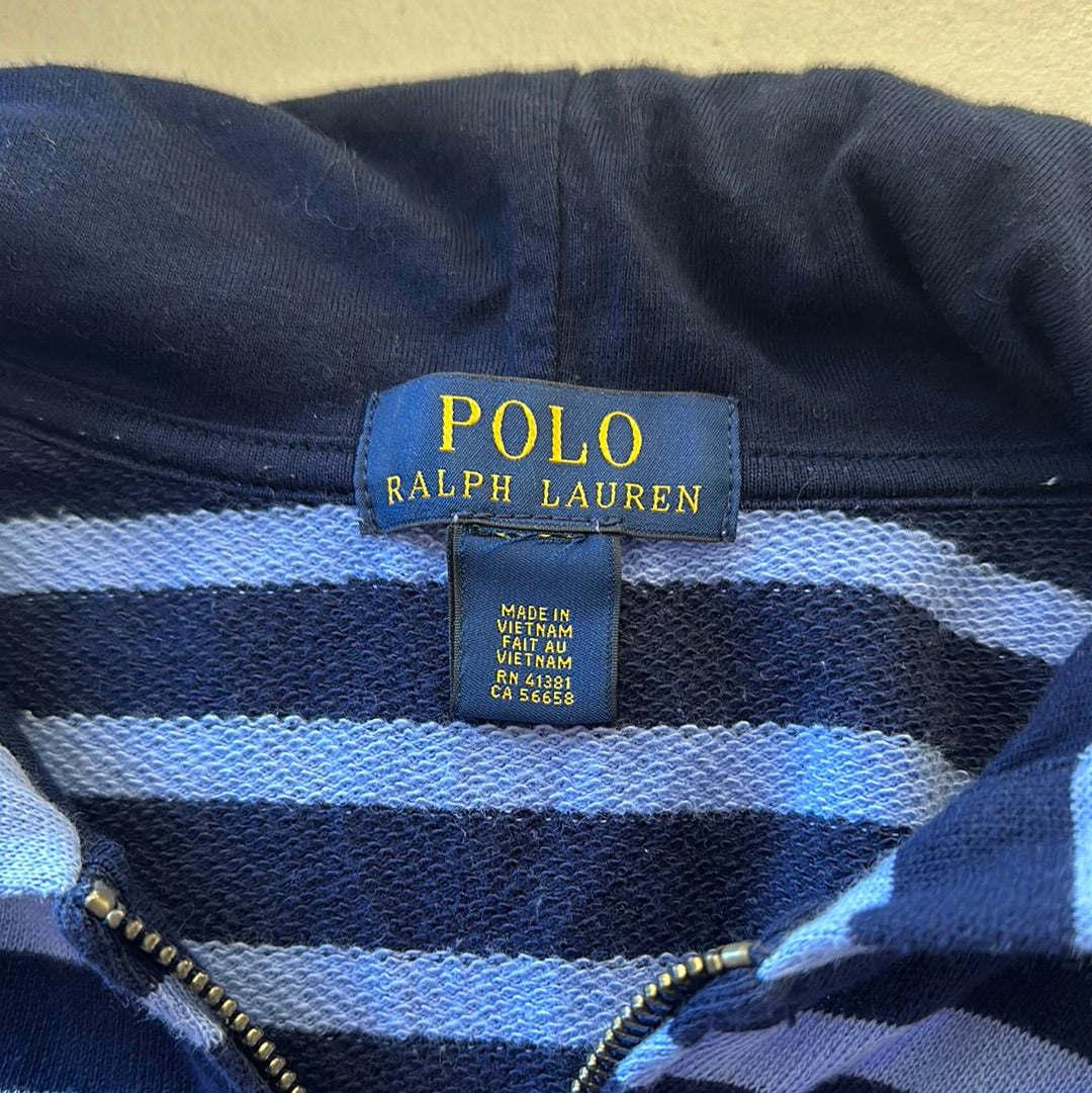 Ralph Lauren Polo | New York | hoodie | size 10 | zip front | 100% cotton