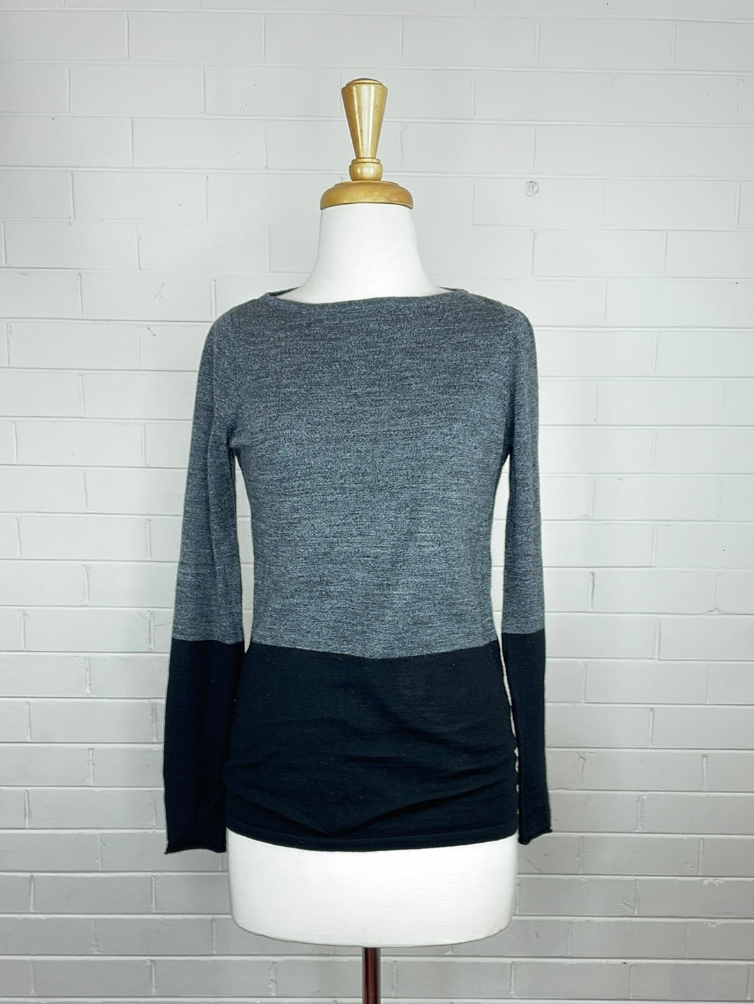 MARCS | sweater | size 10 | bateau neck | 100% wool