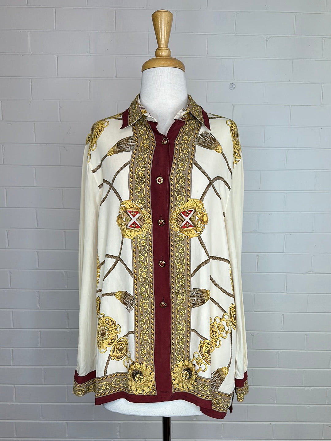 Le Camicie Di Mafalda | Italy | vintage 80's | shirt | size 14 | long sleeve