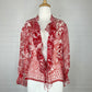 Carla Zampatti | jacket | size 8 | long sleeve | 100% silk