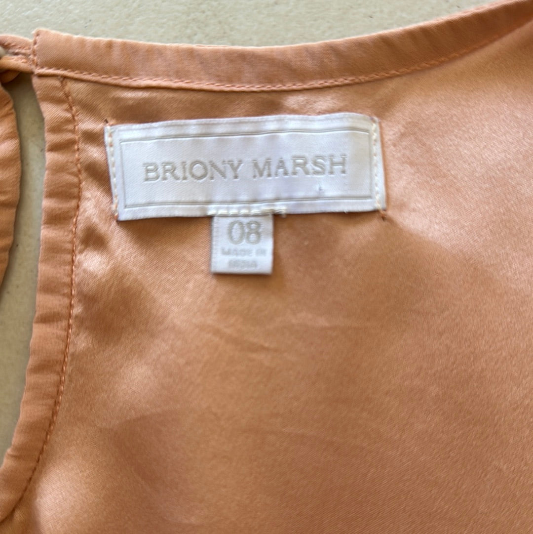 Briony Marsh | dress | size 8 | knee length | 100% silk