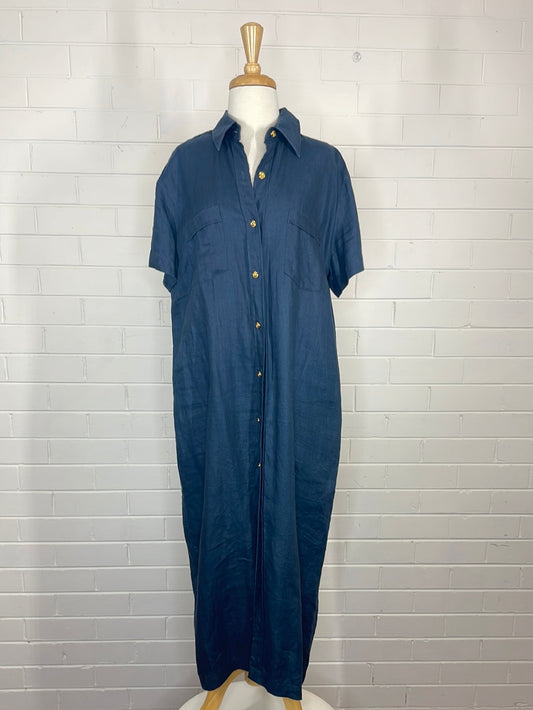 Ardour | vintage 80's | dress | size 12 | midi length