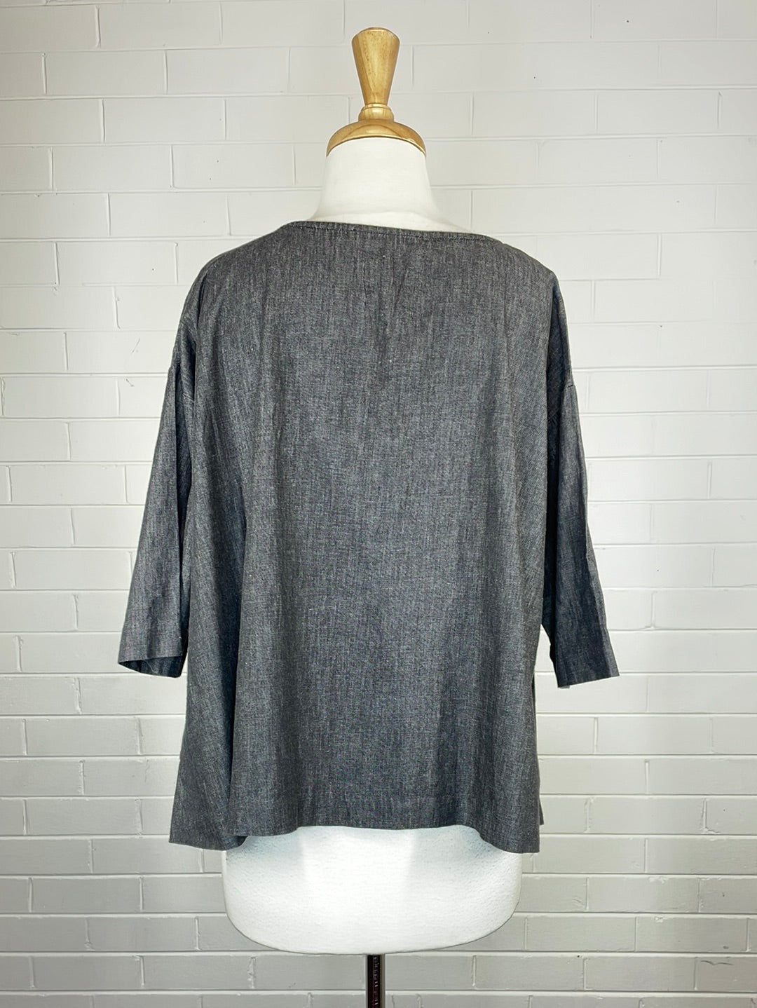 ELK | top | size 12 | three quarter sleeve | 100% cotton