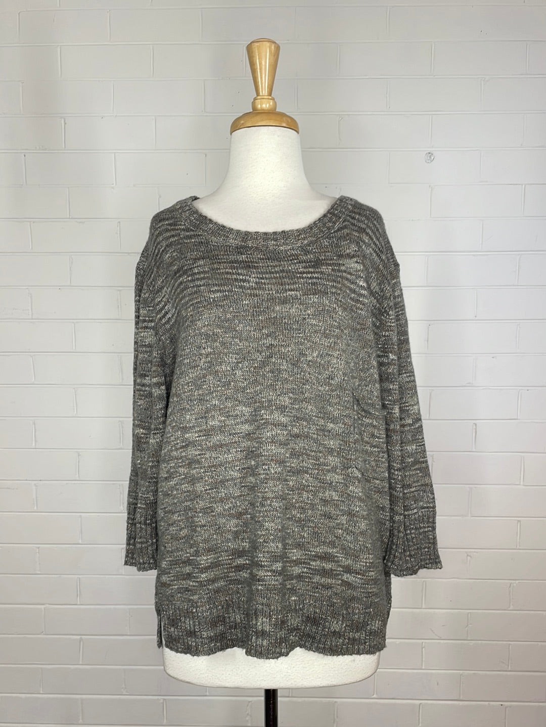 Gorman | sweater | size 14 | scoop neck