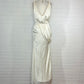 Lisa Brown | gown | size 8 | maxi length | 100% silk