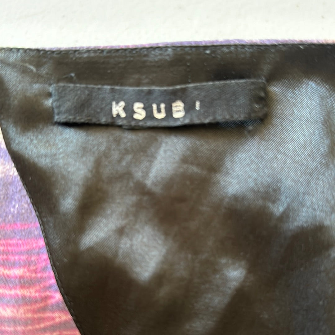 Ksubi | dress | size 12 | knee length | 100% silk