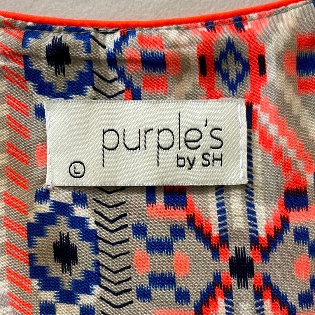 PURPLE'S by SH | dress | size 12 | knee length