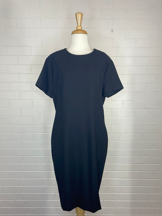 Trent Nathan | dress | size 14 | midi length | 100% wool