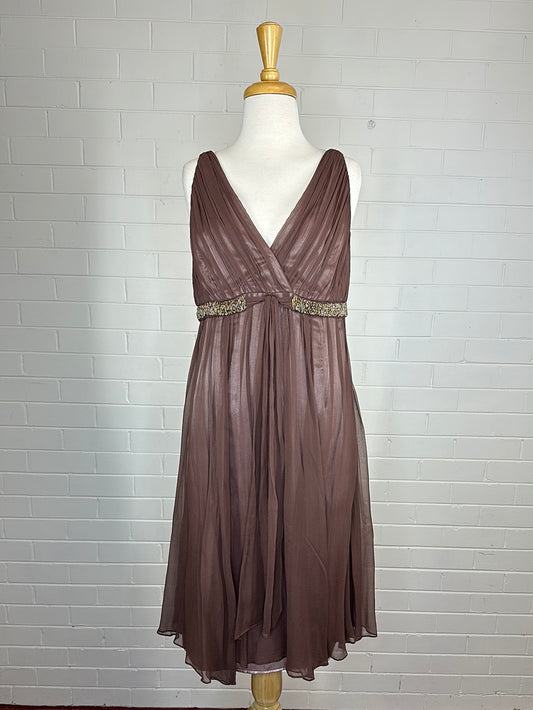 Anthea Crawford | dress | size 12 | mid length | 100% silk