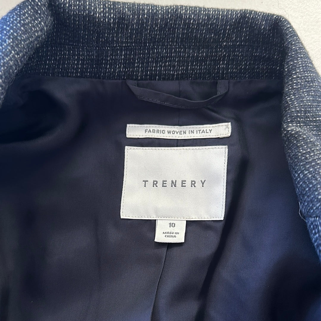 Trenery | jacket | size 10 | single breasted