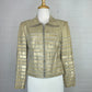 George Gross | jacket | size 12 | zip front | leather