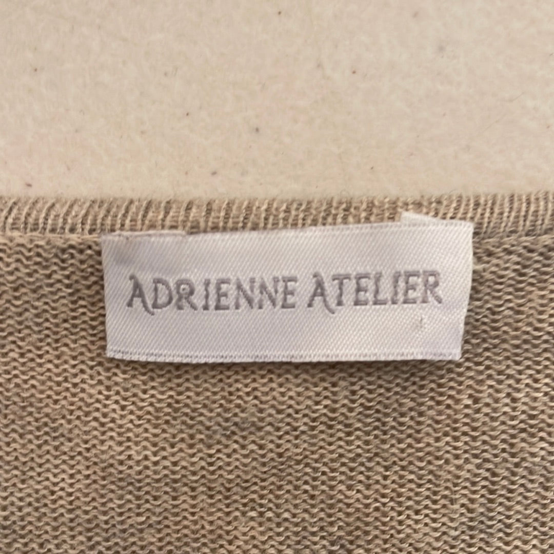 Adrienne Atelier | vest | size 16 | cashmere cotton blend