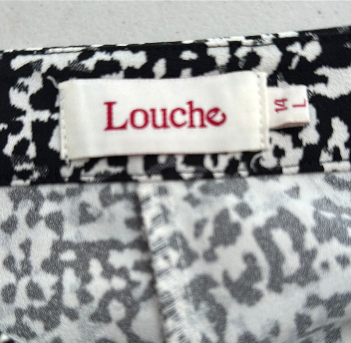 Louche | London | skirt | size 14 | knee length