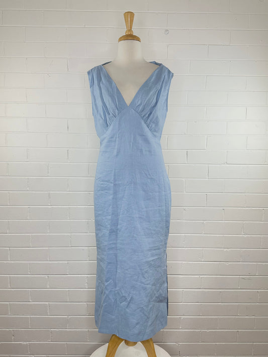 Viktoria & Woods | dress | size 10 | midi length | 100% linen | new with tags