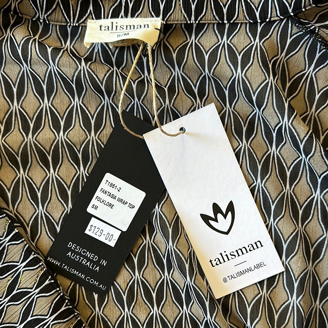 Talisman | top | size 12 | wrap front