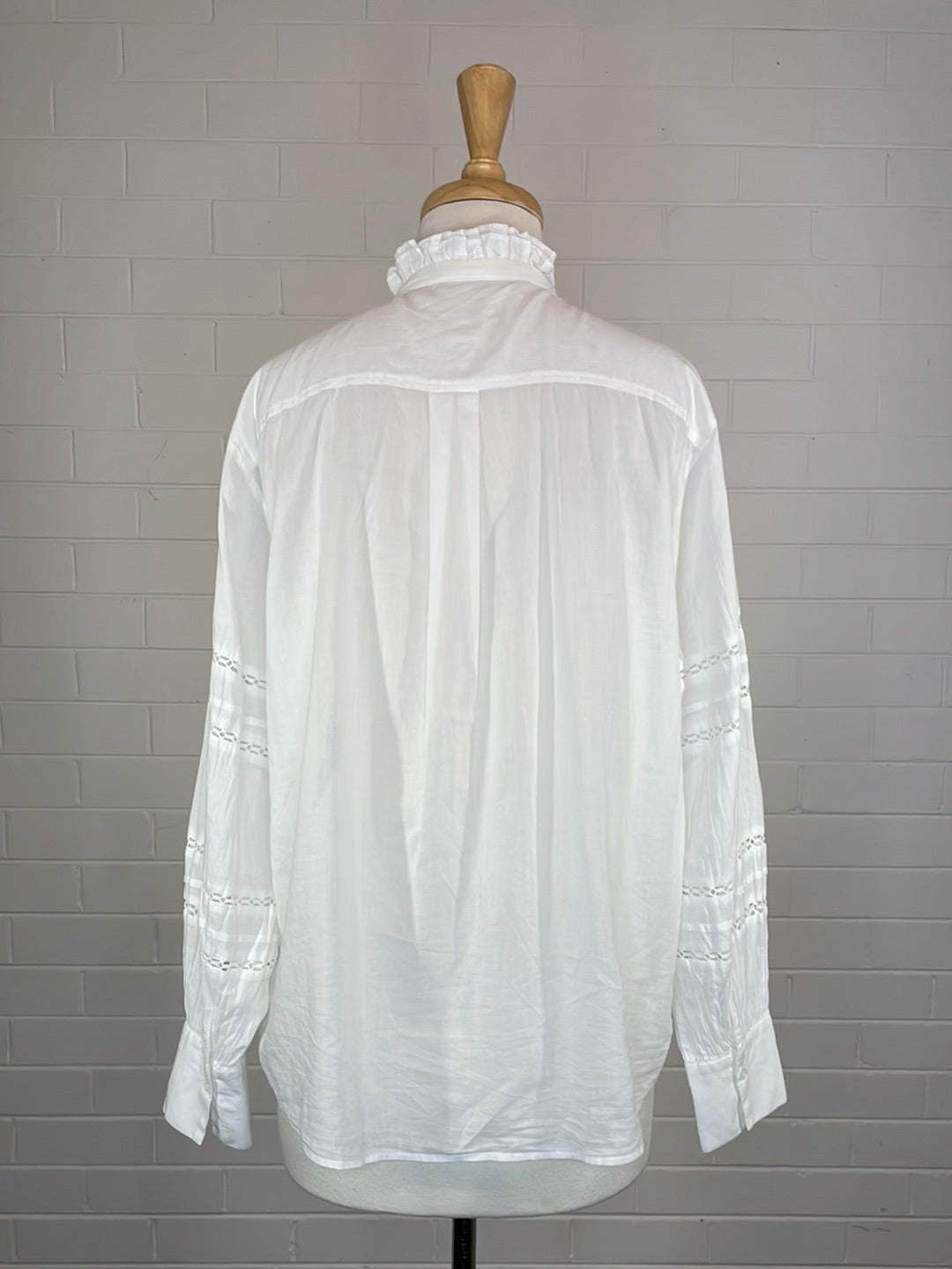 Witchery | shirt | size 12 | long sleeve | 100% cotton