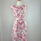 Laura Ashley | UK | dress | size 8 | midi length | linen cotton blend