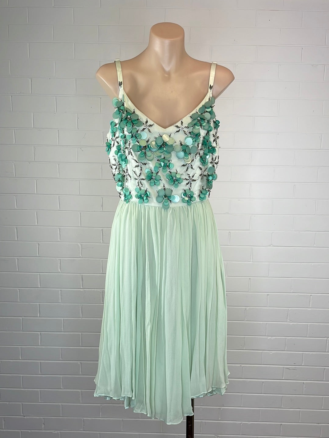 Alannah Hill | dress | size 12 | knee length | 100% silk.