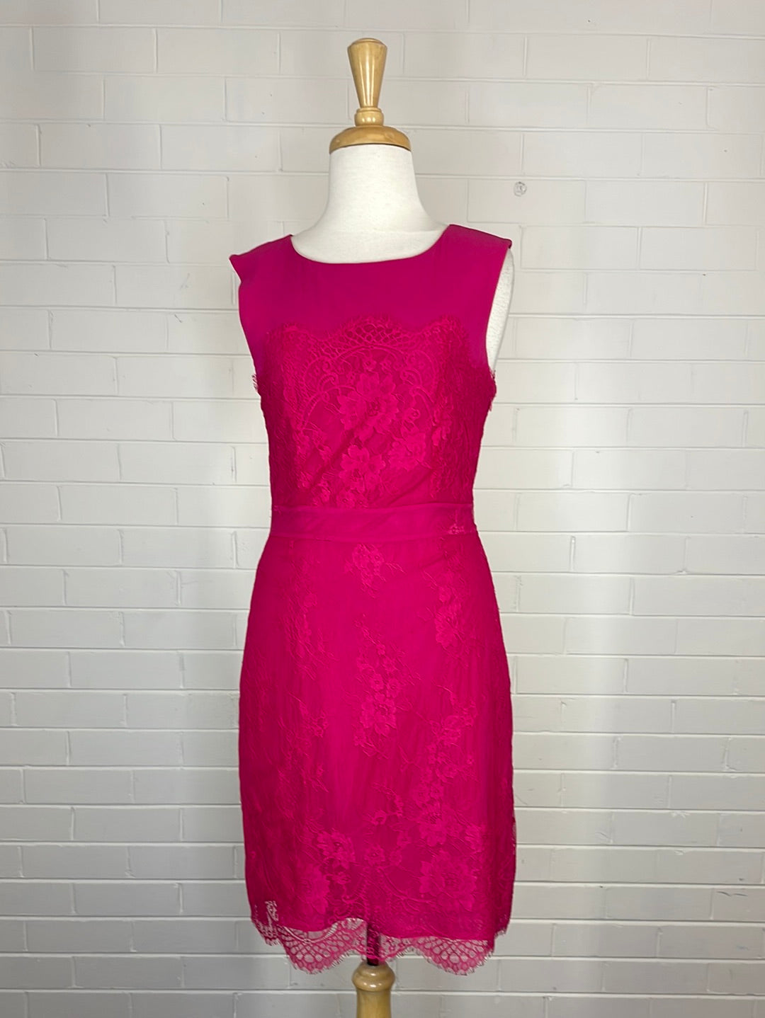 Alannah Hill | dress | size 10 | knee length | 100% silk