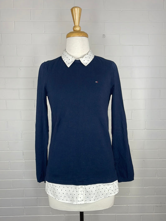 Tommy Hilfiger | New York | sweater | size 8 | collared