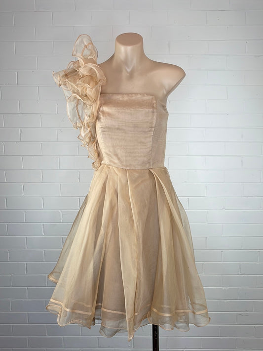 Alannah Hill | dress | size 8 | knee length | 100% silk