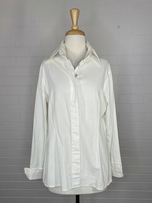 Anne Fontaine | Paris | shirt | size 14 | 100% cotton