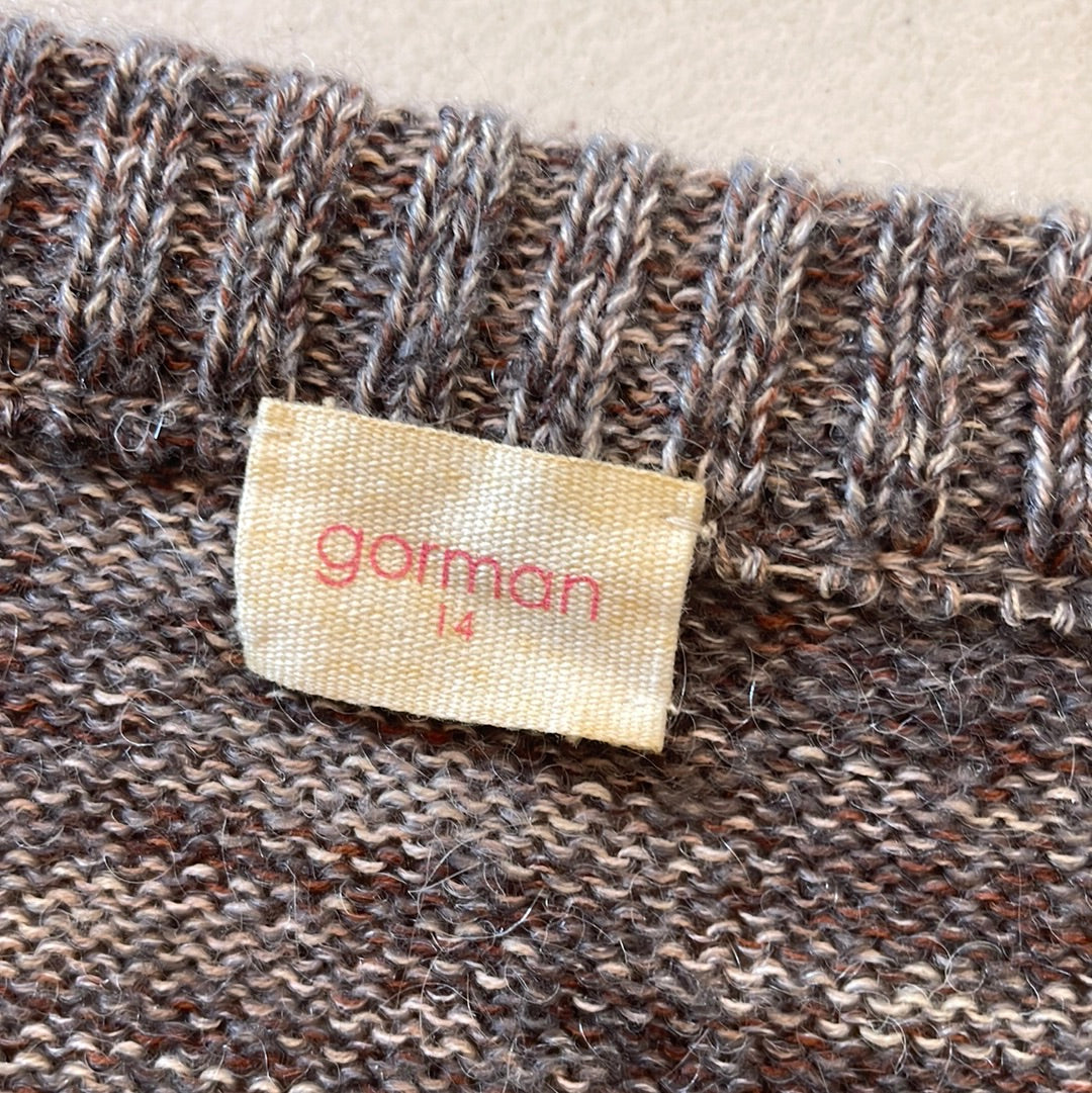 Gorman | sweater | size 14 | scoop neck