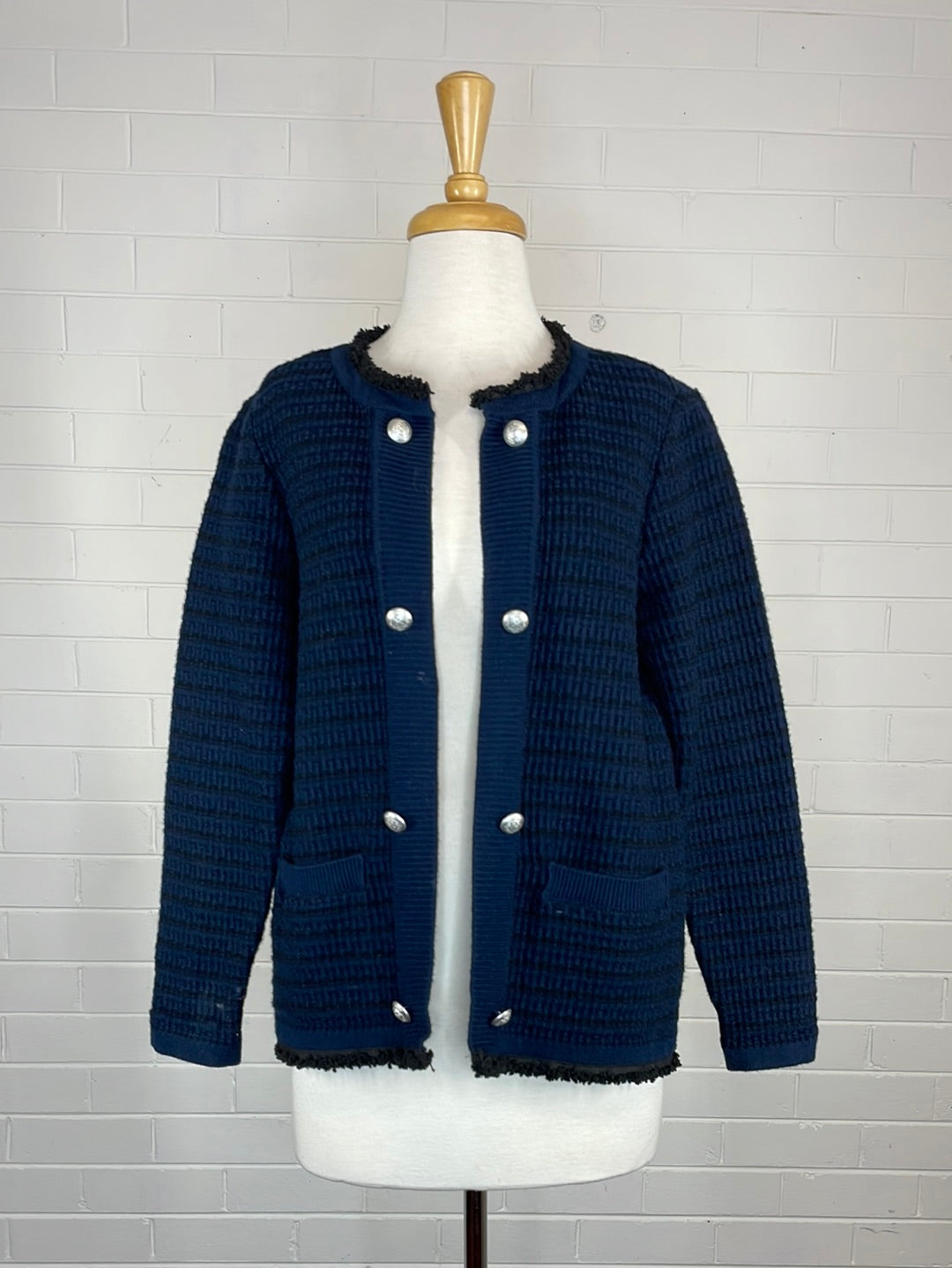 Blue illusion clearance cardigans