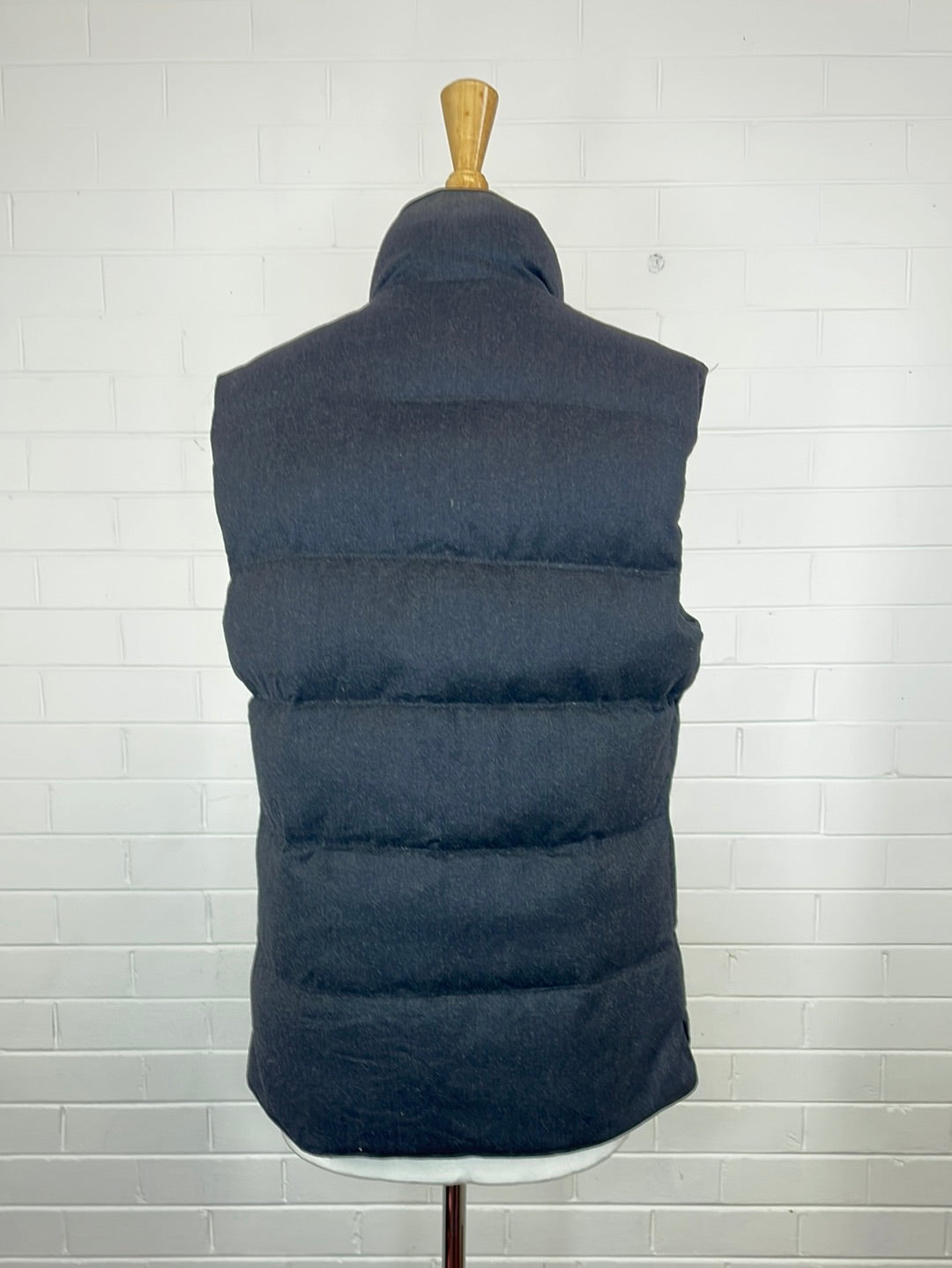 Herringbone | vest | size 12 | zip front