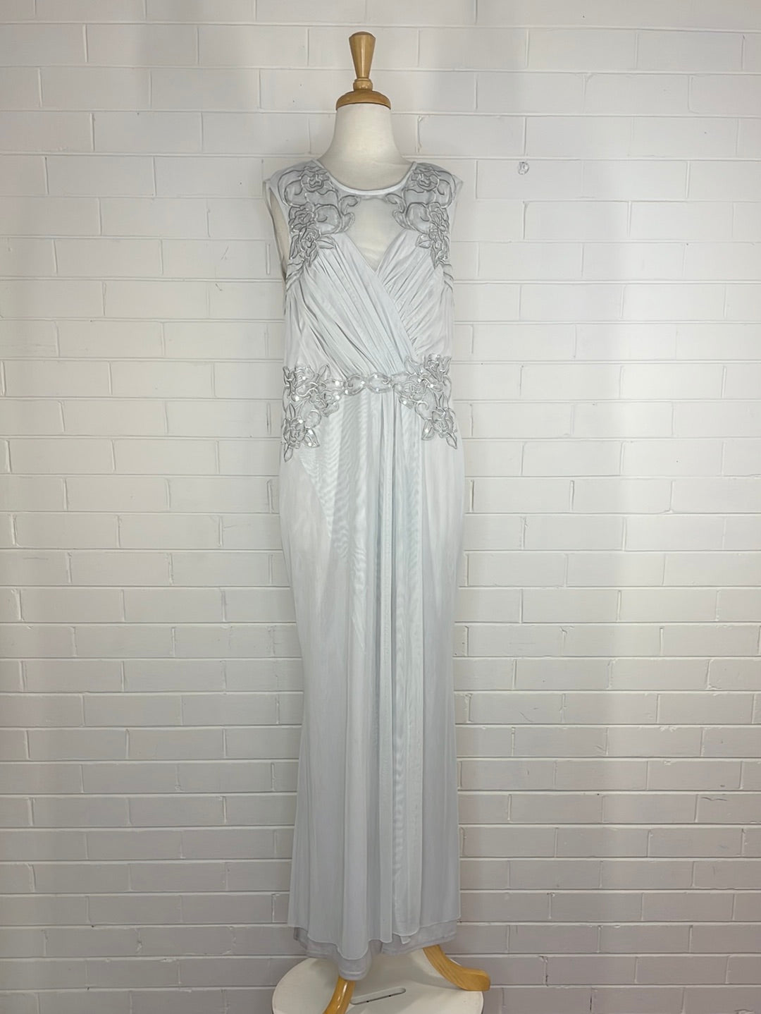 Lipsy London gown size 10 maxi length Lifeline Shop