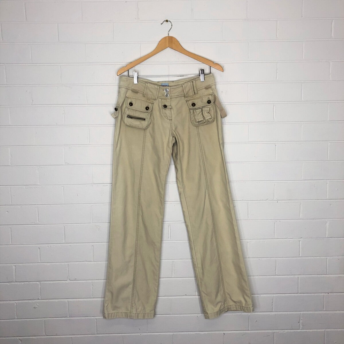sass & bide | pants | size 12 | straight leg | 100% cotton